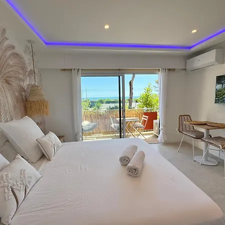 New Le Cocon Casa Boheme , Sea View, Air Conditioning, Parking * Antibes