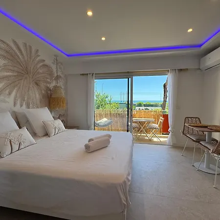 New Le Cocon Casa Boheme , Sea View, Air Conditioning, Parking 公寓 昂蒂布