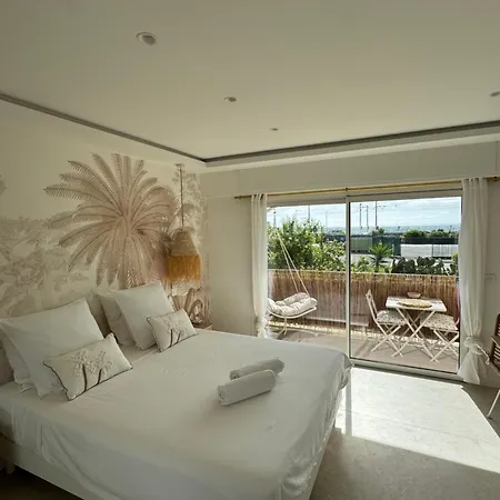 New Le Cocon Casa Boheme , Sea View, Air Conditioning, Parking * Antibes